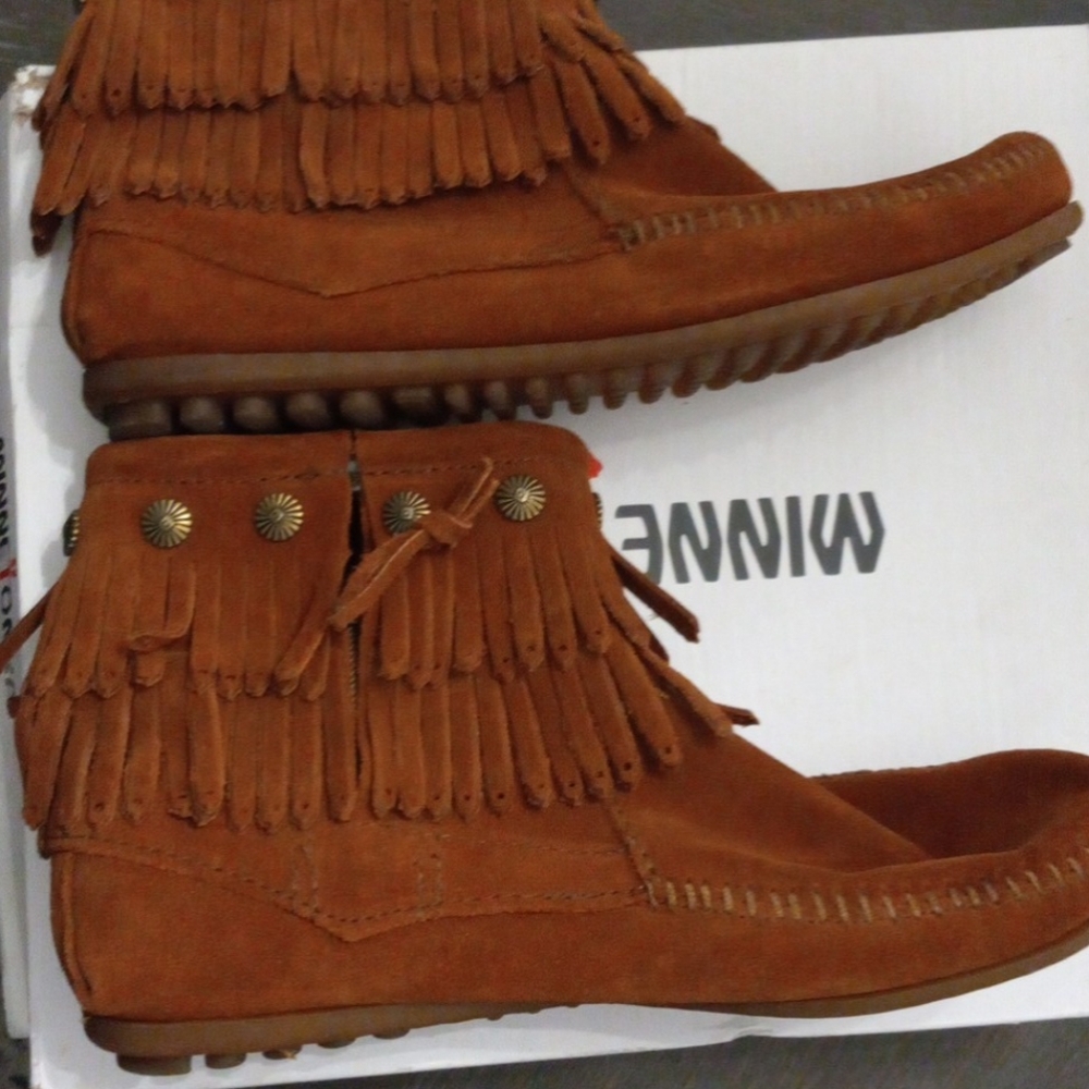 Minnetonka booties